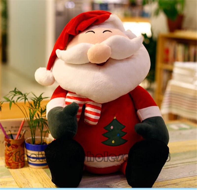 giant stuffed santa claus